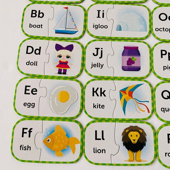 Learning Resources | ABC Puzzle Cards EUC - Picture 4 of 9